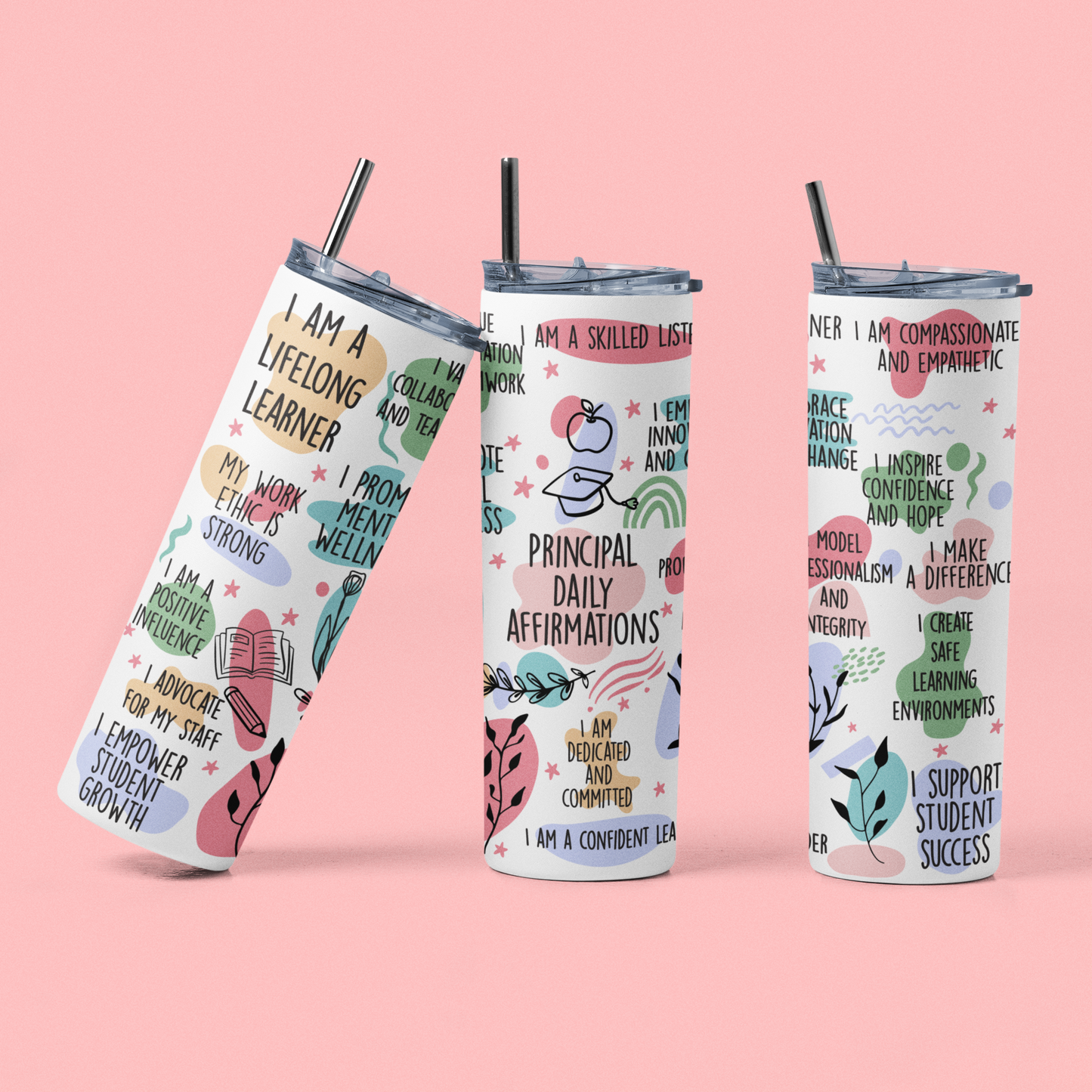 Principal Daily Affirmations 20 oz Tumbler