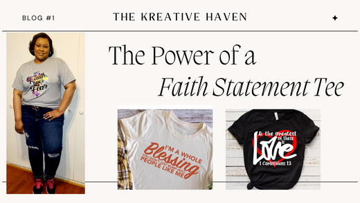 The Power of a Faith Statement Tee