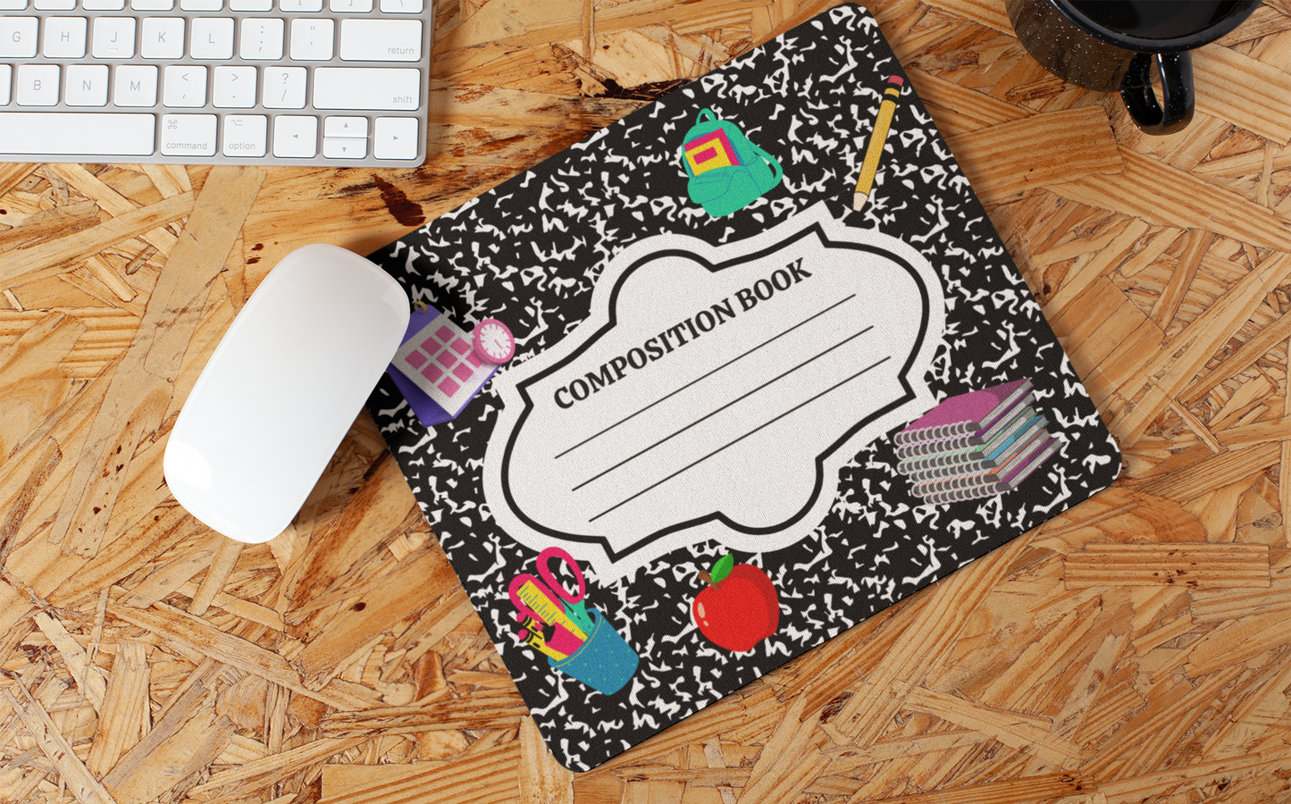 Composition Notebook Mousepad & Coaster