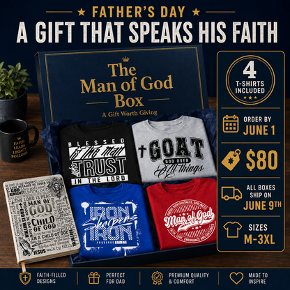 The Man of God Box — Father's Day Gift Box