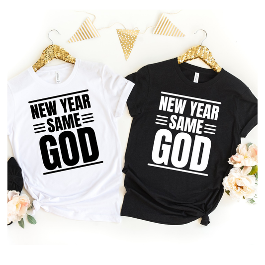 New Year, Same God Tee