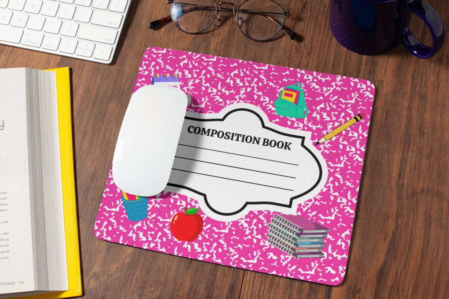 Composition Notebook Mousepad & Coaster