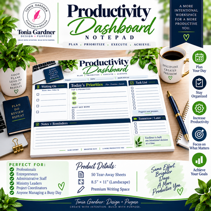 Office Productivity Notepad