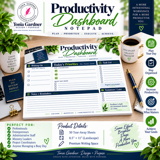Office Productivity Notepad