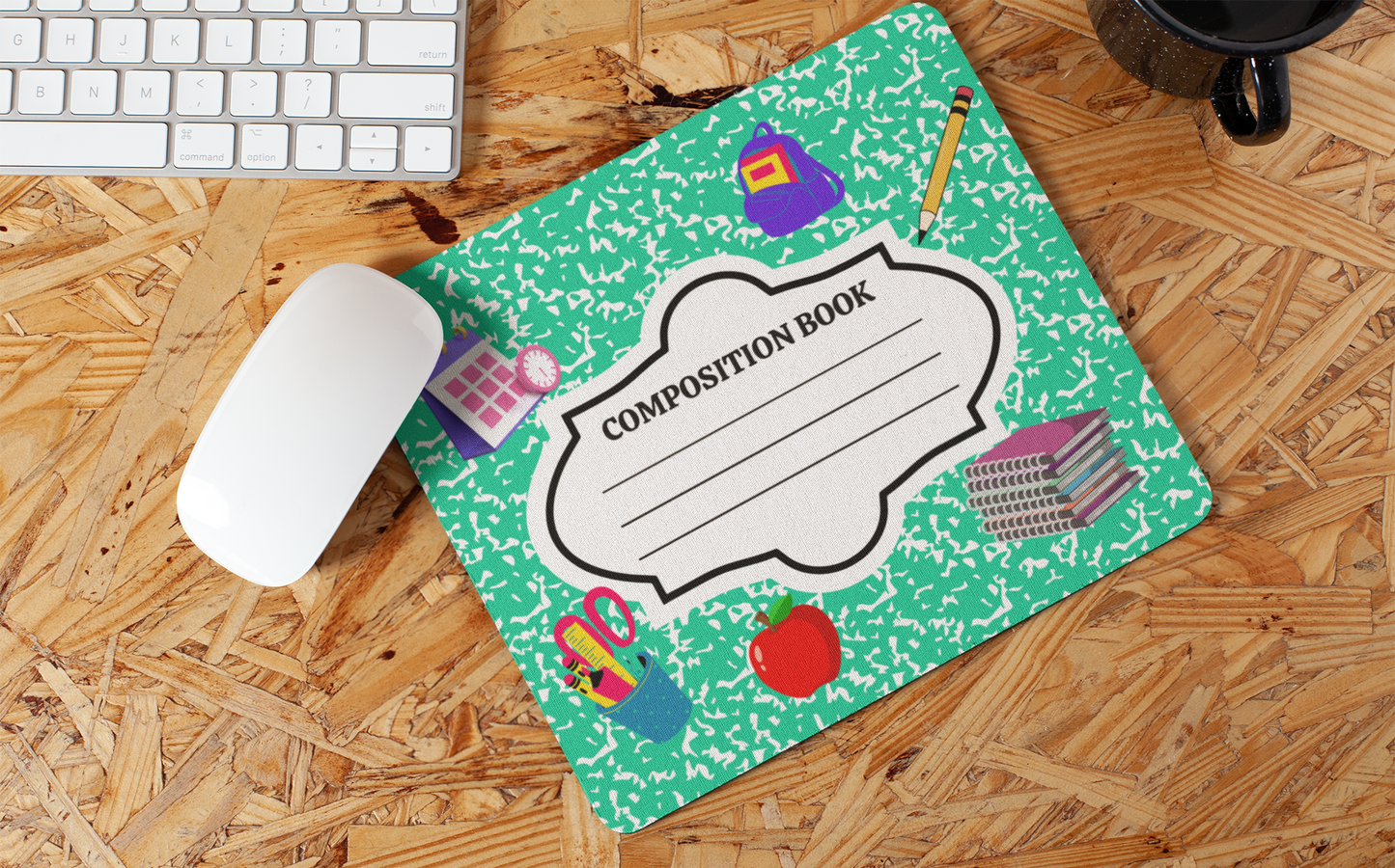 Composition Notebook Mousepad & Coaster